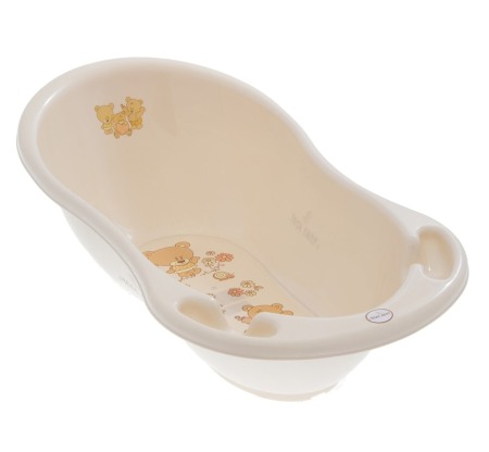 Cadite 86 cm - Cadita Copii 86Cm Cu Senzor Ursuletul Teddy Bej MS-004-119