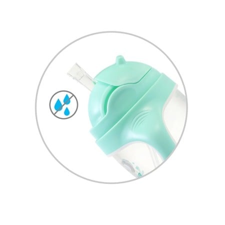 Cana copii verde cu pai Babyono 1464/03 [4]