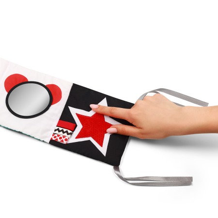 Carte educativa senzoriala cu doua fete Babyono, "Sub mare",  1563 [3]