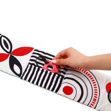 Carte educativa senzoriala cu doua fete Babyono, "Sub mare",  1563 [2]