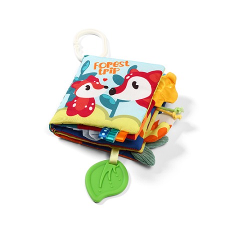 Jucarii educative bebe - Carte senzoriala si educativa Babyono Forest 1513