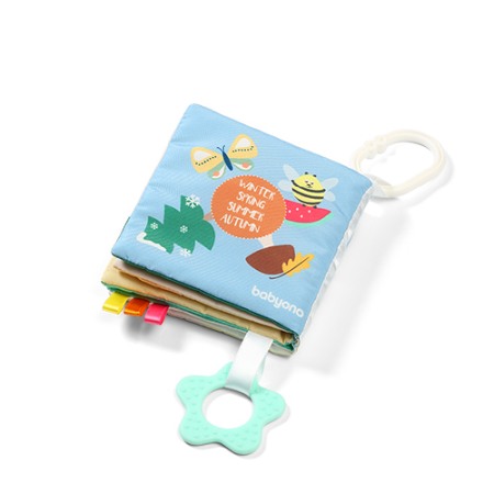 Jucarii educative bebe - Carticica Anotimpuri Babyono 1511