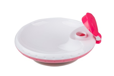 Articole hranire bebelusi - Castron pentru mentinerea temperaturii mancarii roz Babyono 1070/02
