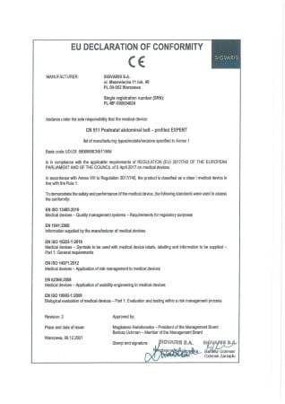 Centura postnatala cu intaritura laterala Babyono 511 L [3]