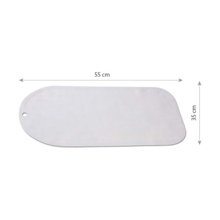 Covoras antiderapant 70 x 35 cm pentru cadita Babyono gri 1346/06 [5]