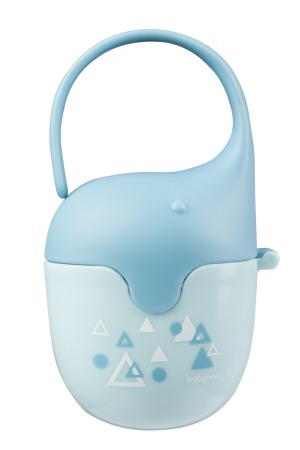 Cutie pentru suzeta elefant Babyono albastra 529/02 [1]