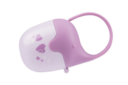 Suzete si accesorii - Cutie pentru suzeta elefant Babyono mov 529/03