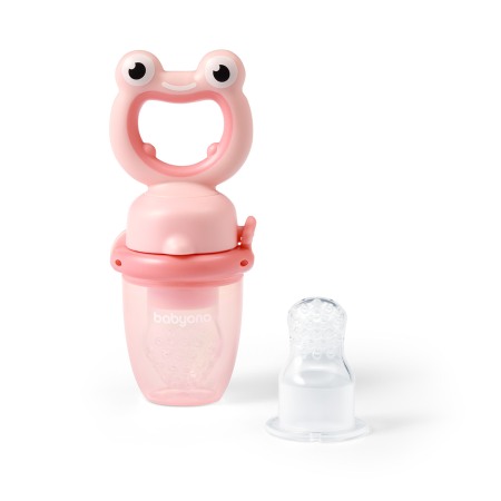 Dispozitiv hranire copii cu rasucire Babyono broscuta roz 1543 [1]