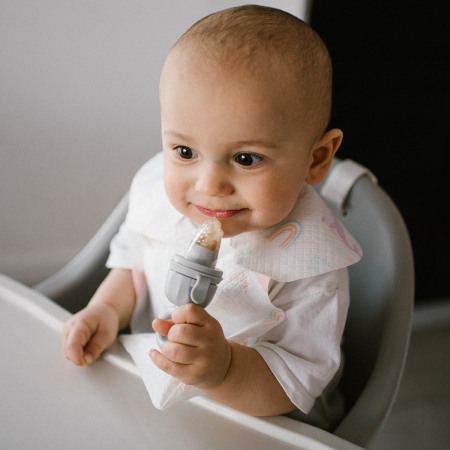 Dispozitiv hranire copii cu rasucire Babyono dino gri 1551 [13]
