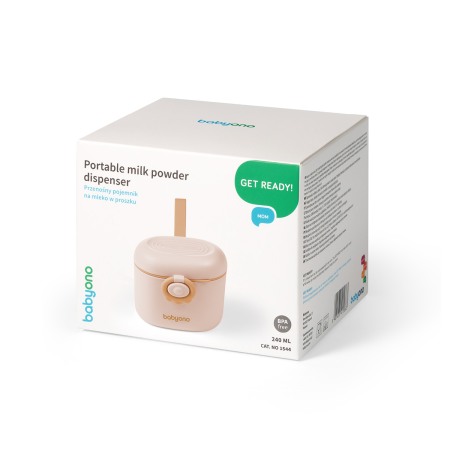 Dozator portabil pentru lapte praf si hrana Babyono roz 1544/02 [6]