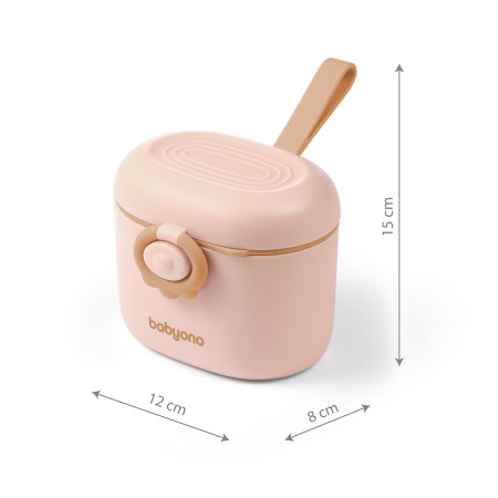 Dozator portabil pentru lapte praf si hrana Babyono roz 1544/02 [11]