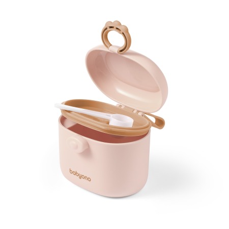 Dozator portabil pentru lapte praf si hrana Babyono roz 1544/02 [2]