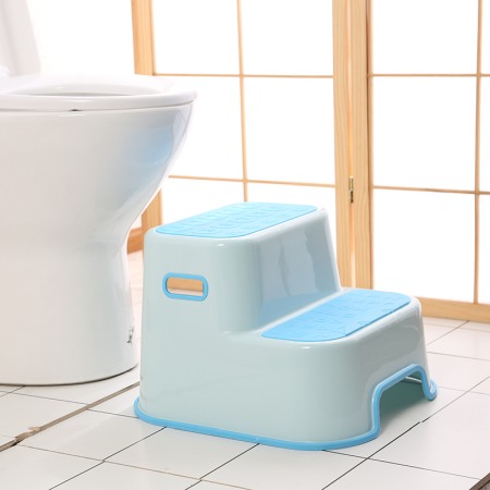 Inaltator copii Toaleta Anti-Derapant cu 2 Trepte, Beberoyal, Blue, CD-006-001 [1]