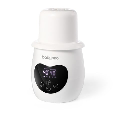 Incalzitoare si termosuri bebe - Incalzitor si sterilizator electronic alb Hranire Naturala Babyono 968/01