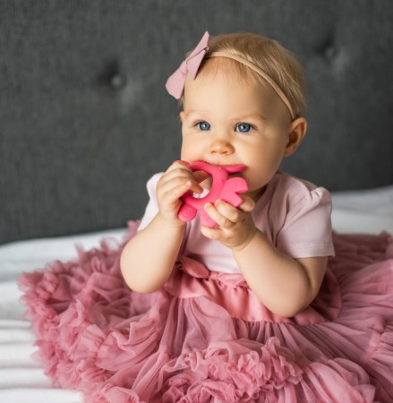 Inel dentitie crab roz  Babyono 936 [1]