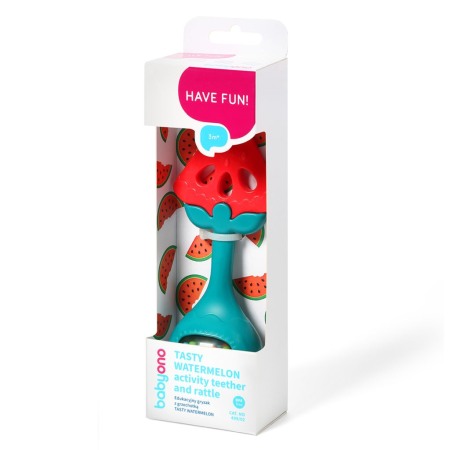 Inel gingival cu sunatoare pepene Babyono 499/02 [1]