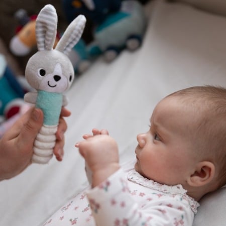 Jucarie chitaitoare plus Iepurasul Hei! Babyono pentru bebelusi 1496 [7]