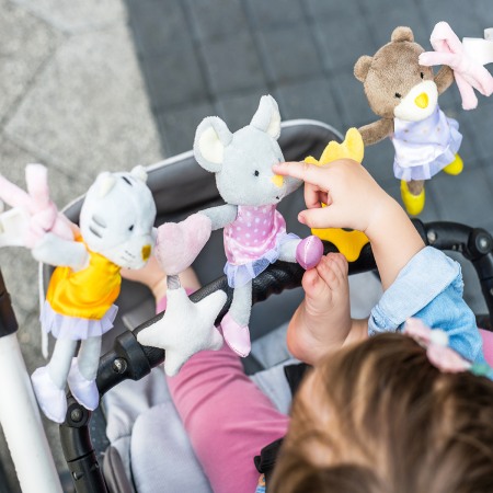 Jucarie educativa pentru agatat carucior balerine Babyono 1441 [1]