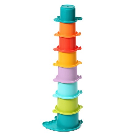 Jucarii educative bebe - Jucarie piramida cana-cana Babyono  885
