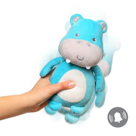 Jucarie plus hipopotam albastru Babyono Marcel 1158 [2]