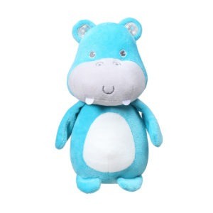 Jucarii de plus - Jucarie plus hipopotam albastru Babyono Marcel 1158