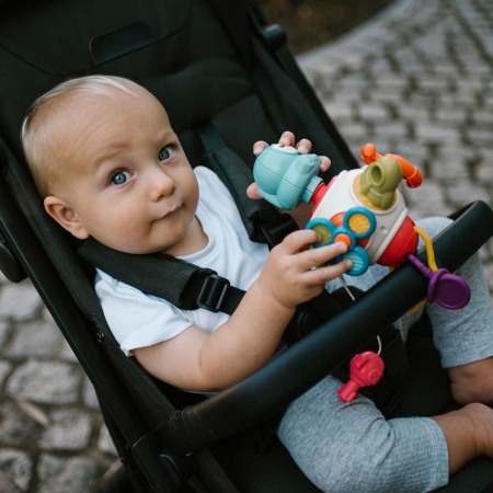 Jucarie senzoriala, dezvoltare abilitati motorii bebelus, Astronaut, Babyono 1583 [8]