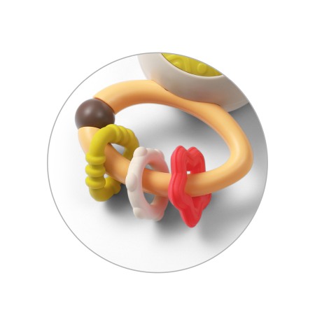 Jucarie sunatoare cu inel gingival Babyono 1588 [4]