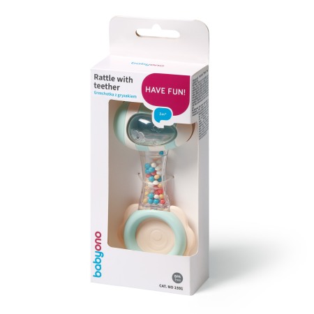 Jucarie sunatoare cu inel gingival Babyono 1591 [2]