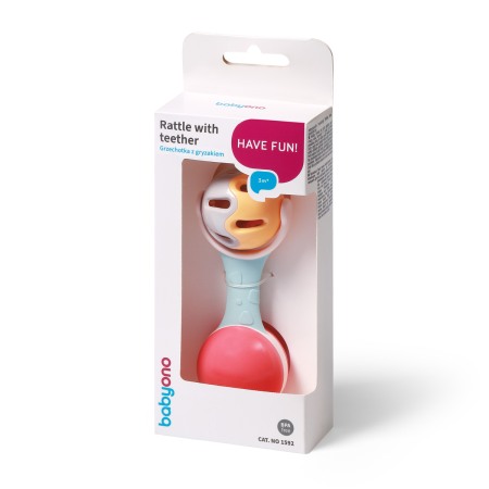 Jucarie sunatoare cu inel gingival Babyono 1592 [2]