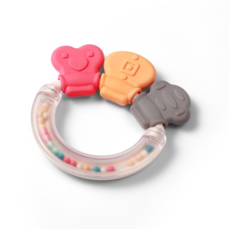 Jucarii bebelusi - Jucarie sunatoare cu inel gingival Babyono 1595