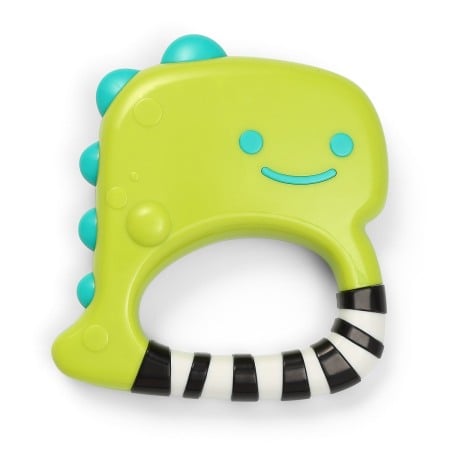 Jucarii bebelusi - Jucarie sunatoare plastic T-Rex copii Babyono 481