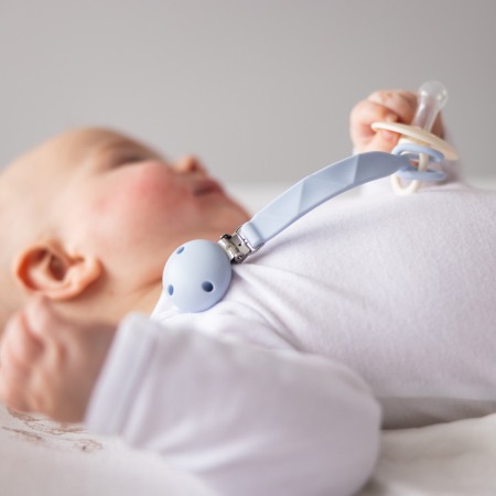 Lant suzeta albastru din silicon Babyono 1469/02 [2]