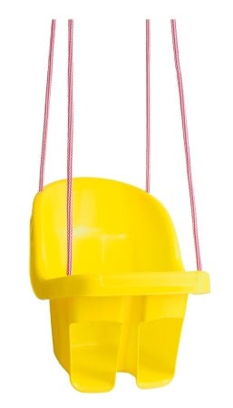 Leagane copii - Leagan Copii Plastic Galben TG-206-124