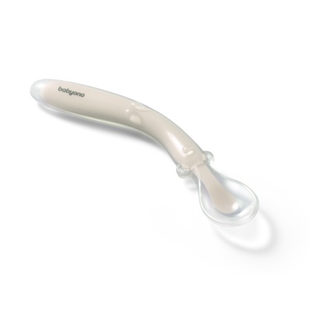 Lingurita flexibila din silicon Babyono crem 785/04 [3]