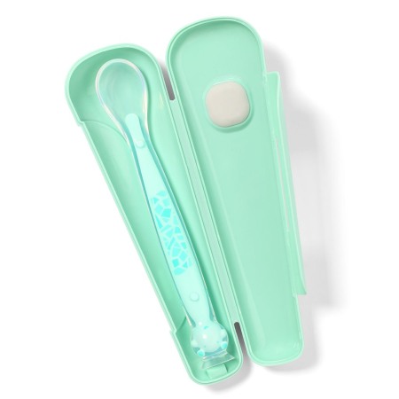 Lingurita silicon copii albastru Babyono 1462/01 [2]