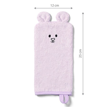 Manusa baie copii cu fibre de bambus roz Babyono 787/01 [3]
