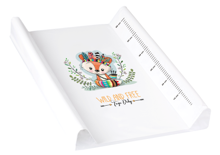 Mese de infasat 50 x 70 cm Tega Baby - Masuta De Infasat 50X70Cm Wild&Free Vulpe DZ-009-103V