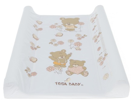 Mese de infasat 50 x 70 cm Tega Baby - Masuta De Infasat Tega Baby 50X70Cm Ursuletul Teddy Alb MS-009-118