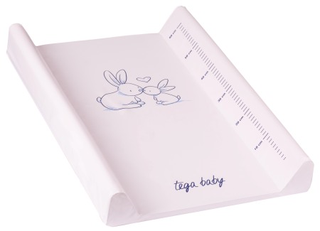 Mese de infasat 50 x 70 cm Tega Baby - Masuta De Infasat Tegababy 50X70Cm Micutii Iepurasi Roz KR-009-104