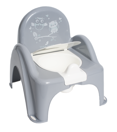 Olite tip scaunel simple - Olita Scaunel Bufnita Gri Tegababy SO-010-106