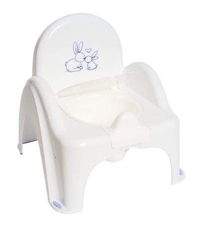 Olite tip scaunel simple - Olita Scaunel Micutii Iepurasi Alba KR-012-103