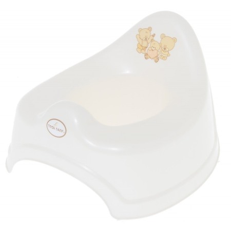 Olite simple - Olita Simpla Ursuletul Teddy Alb Perlat MS-001-118