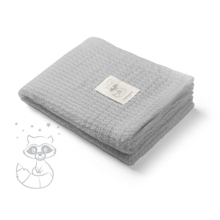 Paturici bebe - Paturica copii fibre bambus gri Babyono 479/04