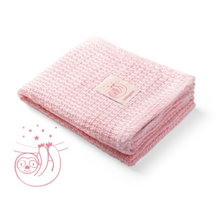Paturica copii fibre bambus roz Babyono 479/01 [2]