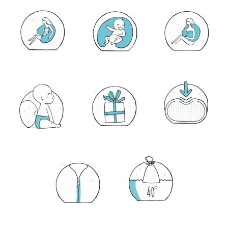 Perna Multifunctionala Multi Stele pentru Copii, Mamici si Tatici, Ceba Baby, 741-700-635 [10]