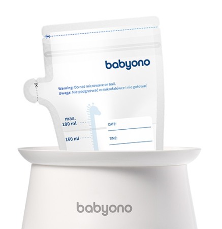 Pungi depozitare lapte matern 180ml, 30buc Babyono 1084 [6]