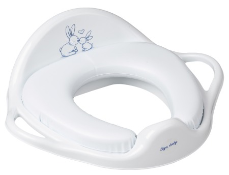 Reductoare moi - Reductor Pt.Toaleta Moale Micutii Iepurasi Alb KR-020-103