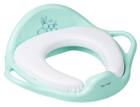 Reductoare moi - Reductor Pt. Toaleta Moale Micutii Iepurasi Menta KR-020-105
