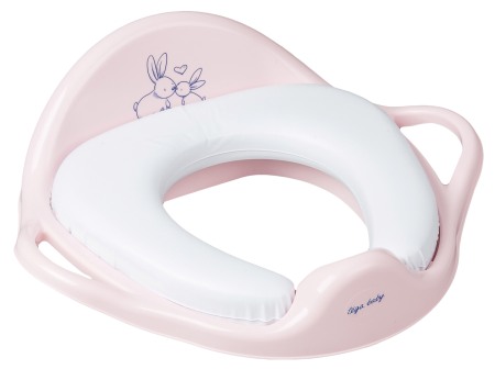 Reductoare moi - Reductor Pt.Toaleta Moale Micutii Iepurasi Roz KR-020-104