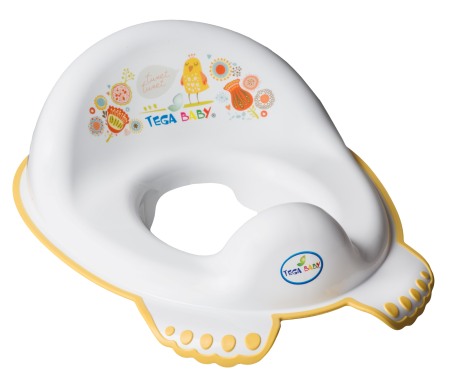 Reductoare antiderapante - Reductor Toaleta Anti-Derapant Folk Alb FL-002-103